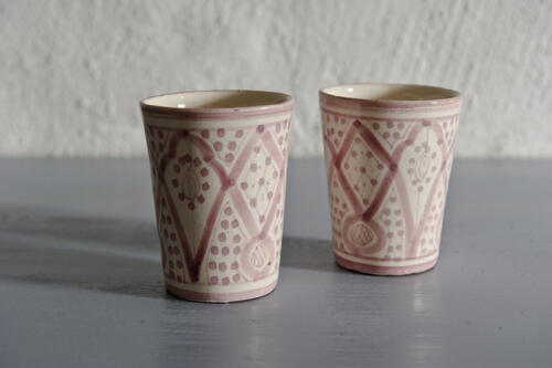 SMÅSAKER - Mugg Traditionelle mini rosa